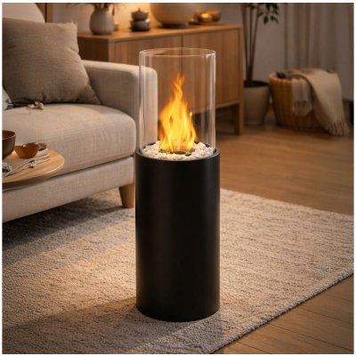 Estilo Home ROMA 26,5x80,5 cm 2kW černá + ochranný kryt EH0040 – Zbozi.Blesk.cz