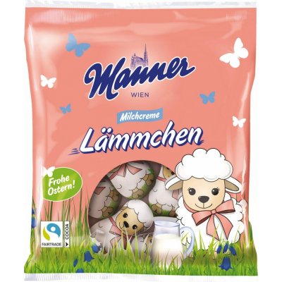 Manner ovečky plněné lískooříškovým krémem 75 g – Zboží Dáma