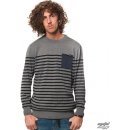 Horsefeathers spin sweater gray melange