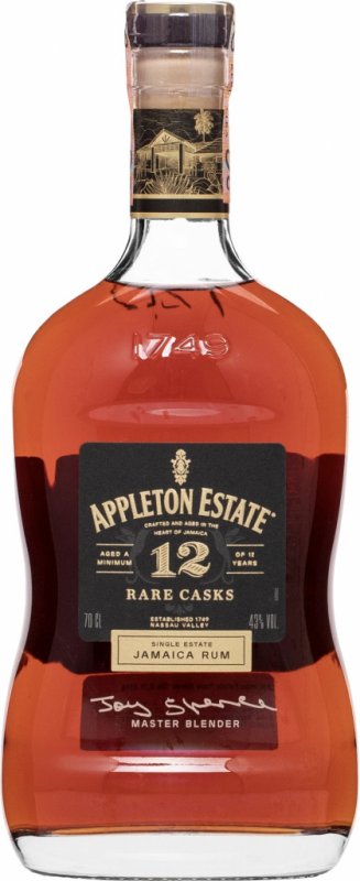 Appleton Estate Rare Blend 12y 43% 0,7 l (kazeta) – Zboží Mobilmania