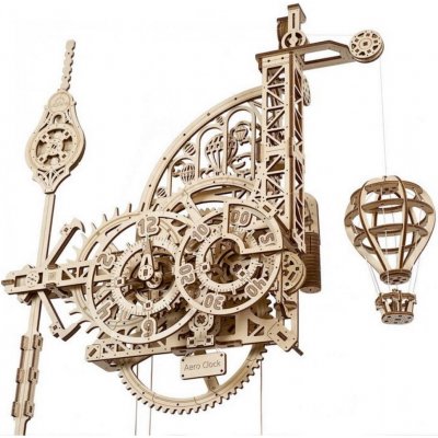 Ugears 3D puzzle Aero Clock s kyvadlem 320 ks – Zboží Dáma