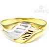 Prsteny Adanito BRR0296GS zlatý z kombinovaného zlata