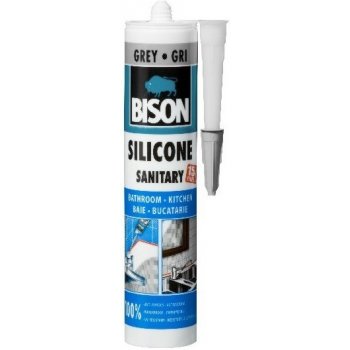 BISON Silicone Sanitary 280g šedý
