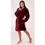 Vestis dámský teplý župan 3320 Lilly vínový – Zboží Dáma