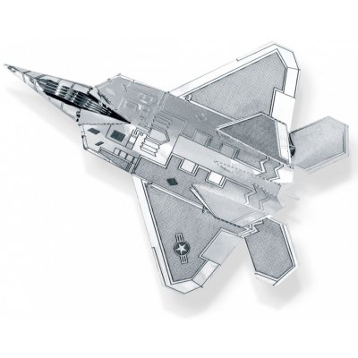 Metal Earth 3D puzzle Stíhací letoun F-22 Raptor 8 ks – Zbozi.Blesk.cz