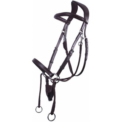 QHP Bezudidlová uzdečka Ceto hnědá – Zboží Dáma