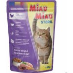 Miau Miau Sterilised Chicken 100 g – Sleviste.cz