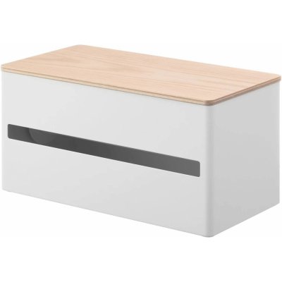 YAMAZAKI Zásobník na roli kuchyňských utěrek Rin 1645, bílý – Zboží Dáma YAMAZAKI Zásobník na roli kuchyňských utěrek Rin 1645, bílý – Zboží Dáma