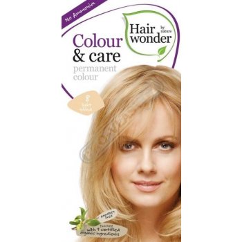 Hairwonder přírodní dlouhotrvající barva BIO světlá blond 8