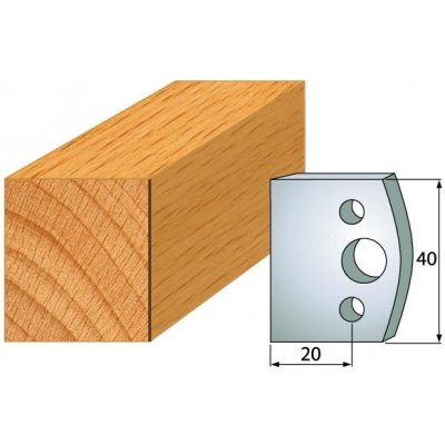 Flury Profilový nůž 40x4mm profil 000 F026-000 – Zboží Mobilmania