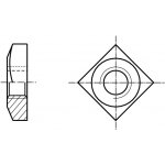 PROFISTYL DIN 557 matice čtyřhranná vysoká černá Varianta: DIN 557 matice čtyřhranná M10 – HobbyKompas.cz