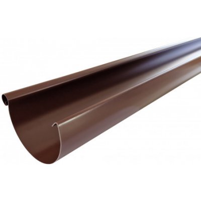 Covernit Lakovaný okapový žlab 333 mm RAL 8017 4 m x 333 mm RAL 8017 hnědá – Hledejceny.cz