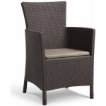 KETER Iowa Křeslo ratanové hnědé 215520 – Zboží Dáma