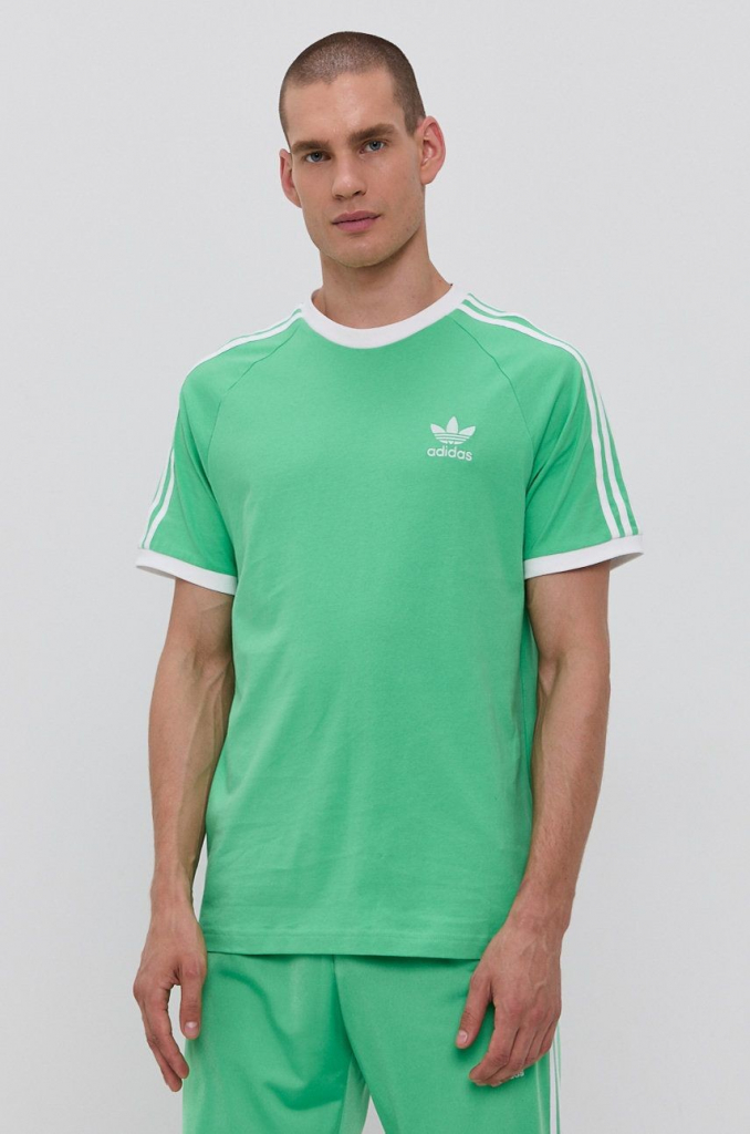 adidas Originals 3-Stripes triko zelená od 509 Kč - Heureka.cz