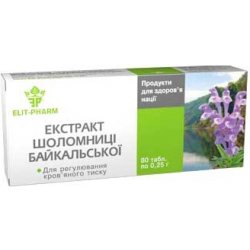 Elit Pharm Šišák bajkalský kořen Extrakt 80 tablet