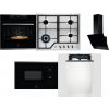 Set domácích spotřebičů Set ELECTROLUX KOBCS31X + KGS64362XX + LFV616K + LMS2203EMX + EEM23100L