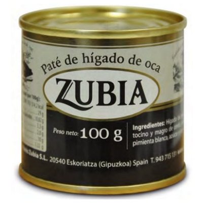 Zubia Patés Paté s husími játry Paté de Oca 100 g – Zboží Dáma