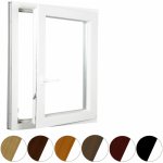 ALUPLAST Plastové okno jednokřídlo bílé 80x160 – Sleviste.cz