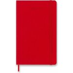 Moleskine A5 týdenní 2026-27 červený – Zboží Dáma