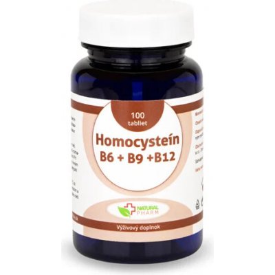 Natural Pharm Homocystein B6 + B9 + B12 100 tablet – Hledejceny.cz