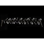 Ozdoba do vlasů s perličkami Barva: zlatá – Hledejceny.cz