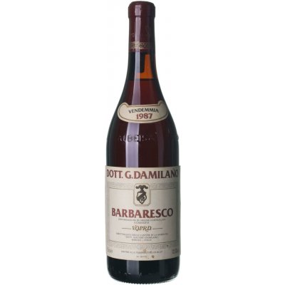 Giacomo Damilano Barbaresco suché červené 1987 0,75 l (holá láhev) – Hledejceny.cz