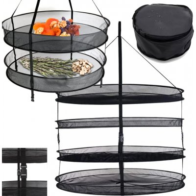 De Gusto Závěsná sušící síť 3 patra 70 x 60 x 50 cm – Zboží Mobilmania