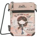 Anekke mini crossbody Peace & Love Pink