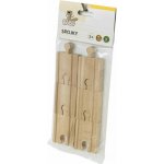 Babu vláčky Kolej rovná 5 cm, 6ks – Hledejceny.cz