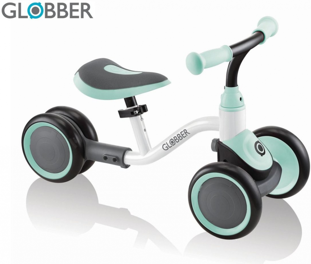 Globber Learning Bike bílé Mint