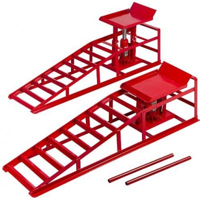 AHProfi Nájezdové rampy s hydraulickým zvedákem, pár - 2 t - AH019333 – Hledejceny.cz
