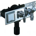 HL zápachová uzávěrka DN40/50 pro pračky v kombinaci se zásuvkou 230v - HL406E – Sleviste.cz