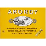 Akordy pro kytaru, mandolínu, pětistrunné bendžo, basu a klávesové nástroje – Hledejceny.cz