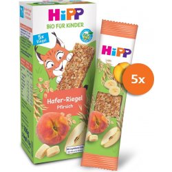 HiPP BIO Ovesná tyčinka Broskev 5 x 20 g