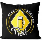 Impar Polštář Klub řádných píčů 40x40 – Zboží Dáma