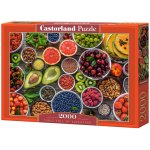 Castorland Tabule plná zdravého jídla 2000 dílků – Zboží Mobilmania