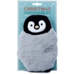 Hřejivý polštářek tučňák Snuggables 20 cm – Zboží Dáma