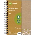 LUMA Blok kroužkový ECO A4 linka – Zboží Živě