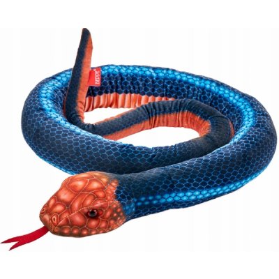 Had Zoo modrý 180 cm – Zboží Mobilmania