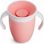 Munchkin Juniorský netekoucí hrneček 360°s oušky růžový 207 ml – Zboží Mobilmania