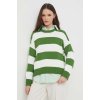 Dámský svetr a pulovr United Colors of Benetton Bavlněný svetr 1494E105J zelená