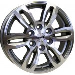 MILLE MIGLIA MMKV6 6,5x16 6x130 ET55 grey polished – Hledejceny.cz