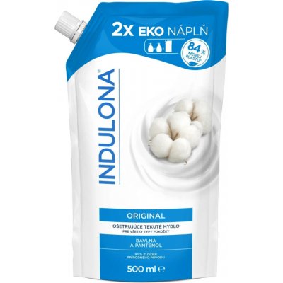 Indulona tekuté mýdlo Original náhradní náplň 500 ml – Sleviste.cz