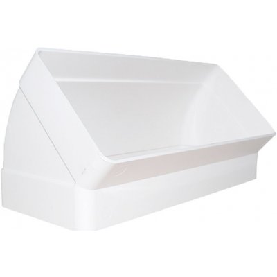 Dalap PVC oblouk vertikální 45° 220 x 90 mm – Hledejceny.cz