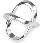 Spona průvlek na šátek 1 stříbrná – Zboží Dáma