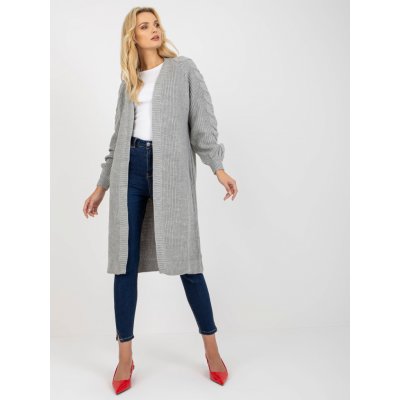 Dlouhý kardigan LO SW LK 3001 82P GREY – Zbozi.Blesk.cz