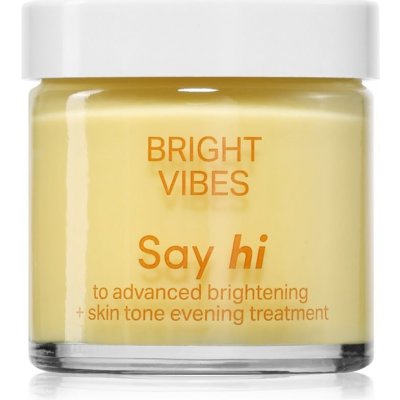 Say Hi Bright Vibes rozjasňující krém pro pleť s hyperpigmentací 50 ml – Zboží Dáma