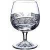 Sklenice Onte Crystal Broušené skleničky na rum brandy koňak Exclusive 2 x 280 ml