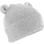 Dětská čepice Medvěd Světle šedá – Zboží Dáma