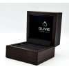 Dárková krabička OLIVIE Prémiová dřevěná krabička na dva prsteny 7446
